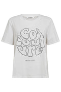 Siara Cocouture Tee 33148 | White | T-Shirt fra Co'couture – nedsat