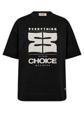 Zori O-SS Tee | Schwarz | T-Shirt von Mos Mosh – nedsat
