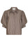 Etta Soft Stripe Stone Shirt | Brown | Bluse fra Neo Noir
