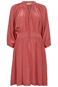 Saria 3/4 Dress| Faded Rose | Kjole fra Mos Mosh – nedsat