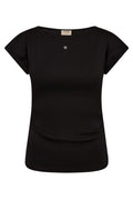 Mall O-SL Tee  | Black | T-Shirt fra Mos Mosh
