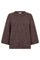 Grslulu Pullover 205507 | Coffee Bean Melange | Strik fra Freequent