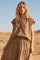 Broderie Anglaise Top | Camel | Skjorte fra Atelier C