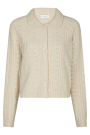 Emelie Knit Cardigan | Ivory | Strik fra Neo Noir