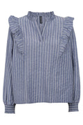 Gro Bluse 2671 | Blau | Bluse von Prepair