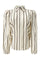 Flora Ls Blouse | Ivory Black Stripe | Bluse fra Liberté