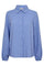 Shine Shirt 206829 | Wedgewood Melange | Shirt fra Freequent