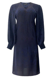 Holly Ls Dress | Navy Black | Kjole fra Liberté