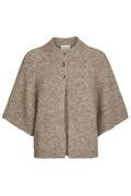 Benuta Fluffy Knit Cardigan | Beige Melange | Strik fra Neo Noir