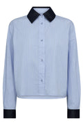 Nelson Stripe Shirt 35936 | Pale Blue | Bluse fra Co'couture