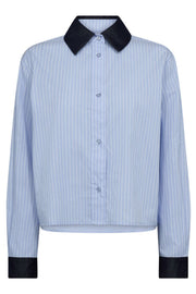 Nelson Stripe Shirt 35936 | Pale Blue | Bluse fra Co'couture