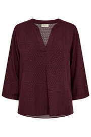 Adney Blouse 206684 | Port Royale W. Black | Bluse fra Freequent
