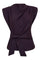 Nolan Pleat Top 35957 | Plum | T-Shirt fra Co'couture