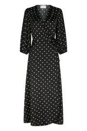 Malinga Dot Dress | Black | Kjole fra Neo Noir