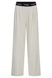 Amina Logo Pant 31143 | Bone | Bukser fra Co'couture