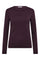 Granny Embroidery LS Tee 33180 | Plum | T-Shirt fra Co'couture