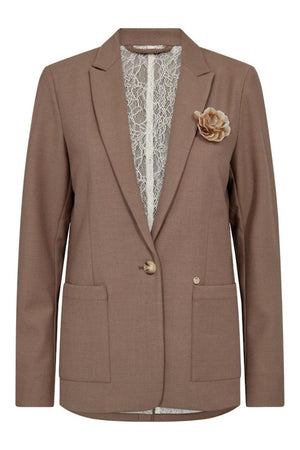 Phebs Polly Blazer | Coffee Quartz | Blazer fra Mos Mosh
