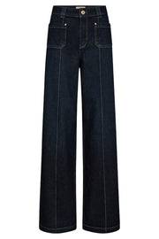 Colette Lyon JeansLong | Dark Blue | Jeans fra Mos Mosh