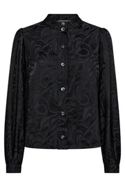 Tiwa Melo Shirt | Black | Skjorte fra Mos Mosh