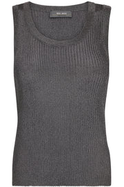 Relena Imanja Knit Tank Top  | Asphalt | Strik fra Mos Mosh