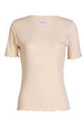 Natalia Ss Bluse | Elfenbein | Bluse von Liberté