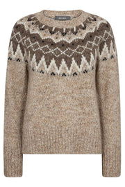 Sidsel Warm Knit  | Tannin | Strik fra Mos Mosh