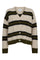 Fro Cardigan | Sand Army Black Stripe | Strik fra Liberté