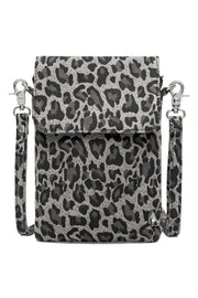 Mobilebag 16044 | Grey leo print | Taske fra Depeche