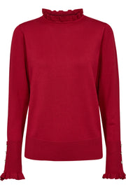 Katie Pullover 205095 | Chili Pepper | Strik fra Freequent