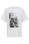 Madina Oversize Tee 43001 | White | T-Shirt fra Co'couture