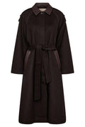 Eva Wool Coat  | Chocolate Torte | Jakke fra Mos Mosh