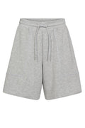 Nadi Sweatshorts | Hellgrau Melange | Sweatshirts von Mos Mosh