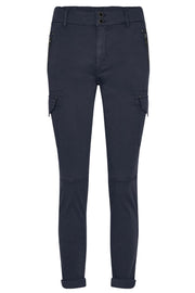 Gilles Timaf Pant Regular | Salute Navy | Bukser fra Mos Mosh