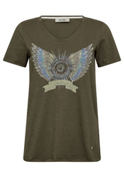 Gethi Deco Tee  | Sea Turtle | T-shirt fra Mos Mosh