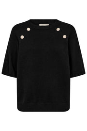 Alpi Pullover 206650 | Black | Strik fra Freequent