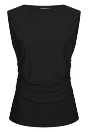Liblana Mesh Top | Black | Bluse fra Neo Noir
