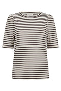 Eloisel Tee 206411 | Moonbeam W. Coffee Bean | T-Shirt von Freequent