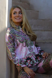 Hope Ls Shirt | Pink Scarf | Skjorte fra Liberté