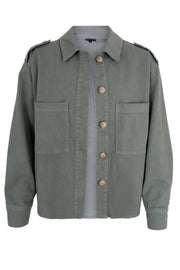 Neel Shirt Jacket | Lt. Army | Jakke fra Black Colour