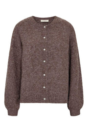 Louisa Cardigan 206454 | Coffee Bean Melange | Cardigan fra Freequent