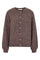 Louisa Cardigan 206454 | Coffee Bean Melange | Cardigan fra Freequent