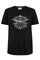 Gull O-SS Deco Tee  | Black | T-shirt fra Mos Mosh