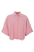 Davina Loose Shirt | Rose | Skjorte fra Black Colour