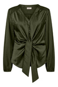 Dove Blouse 207579 | Kombu Green | Bluse fra Freequent