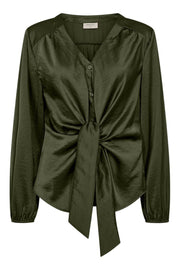 Dove Blouse 207579 | Kombu Green | Bluse fra Freequent