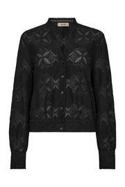 Monia Yen Lace Shirt | Black | Skjorte fra Mos Mosh