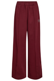 AminaCC Crease Pant | Burgundy | Bukser fra Co'Couture