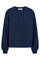 Louisa Car 202236 | Vintage Indigo Melange | Cardigan fra Freequent