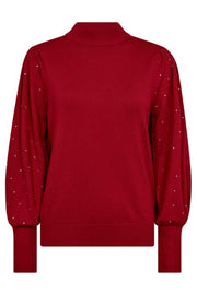Dotka Pullover 205096 | Chili Pepper | Strik fra Freequent
