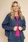 Box Shirt Jacket | Navy Denim | Jakker fra Black Colour